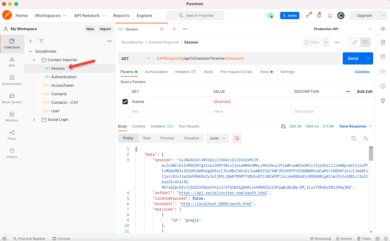 Importing contact lists from CRM